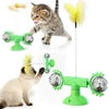 Cat Windmill Turntable Toy – Glowing Interactive Cat Toy