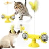 Cat Windmill Turntable Toy – Glowing Interactive Cat Toy